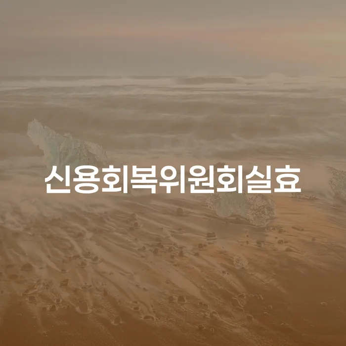 개인회생부양가족 빚청산 무료로 확인하는 방법