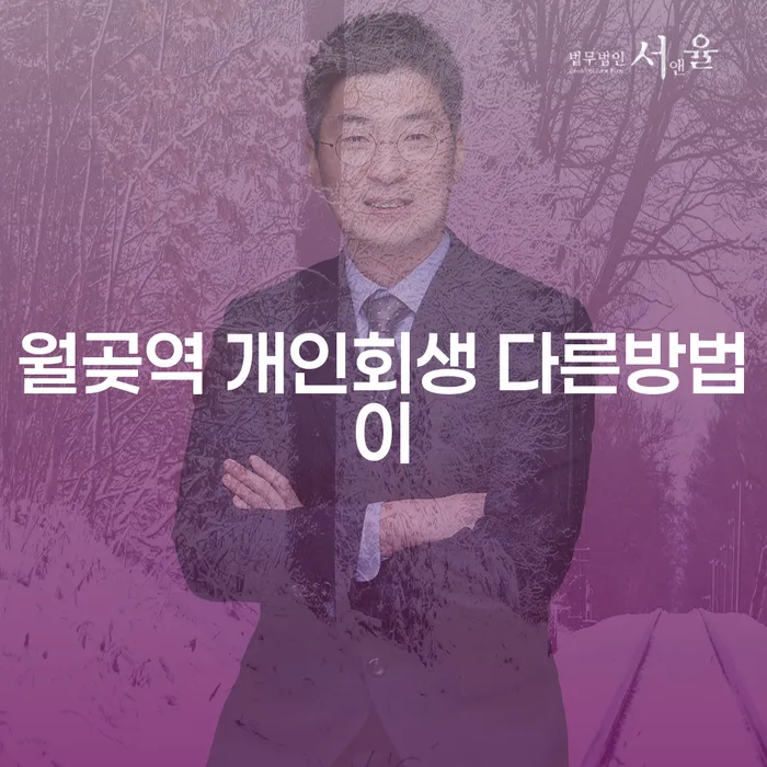 월곶역 개인회생 다른방법이
