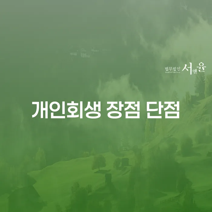 청운효자동 개인회생 장점 단점과 성공적인 사례