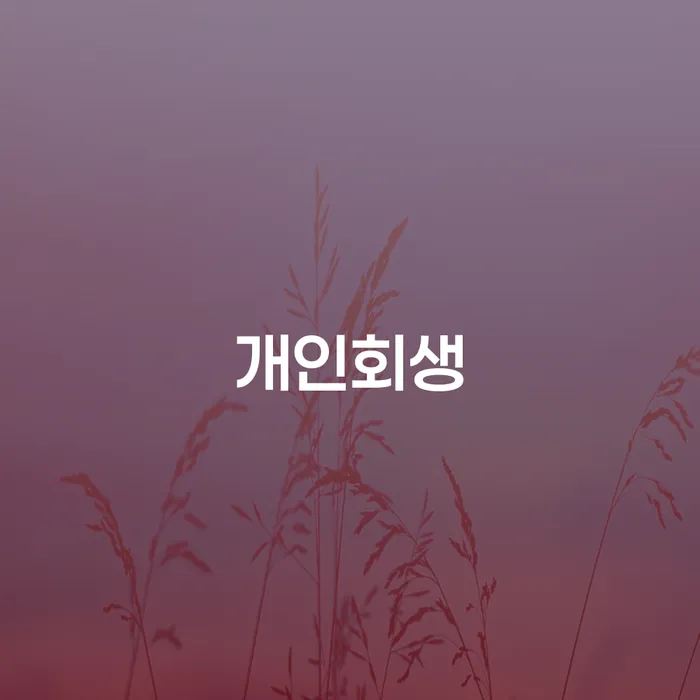 한남동 개인회생 신청 방법과 성공 사례